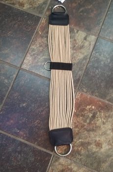 Western string girth Beige